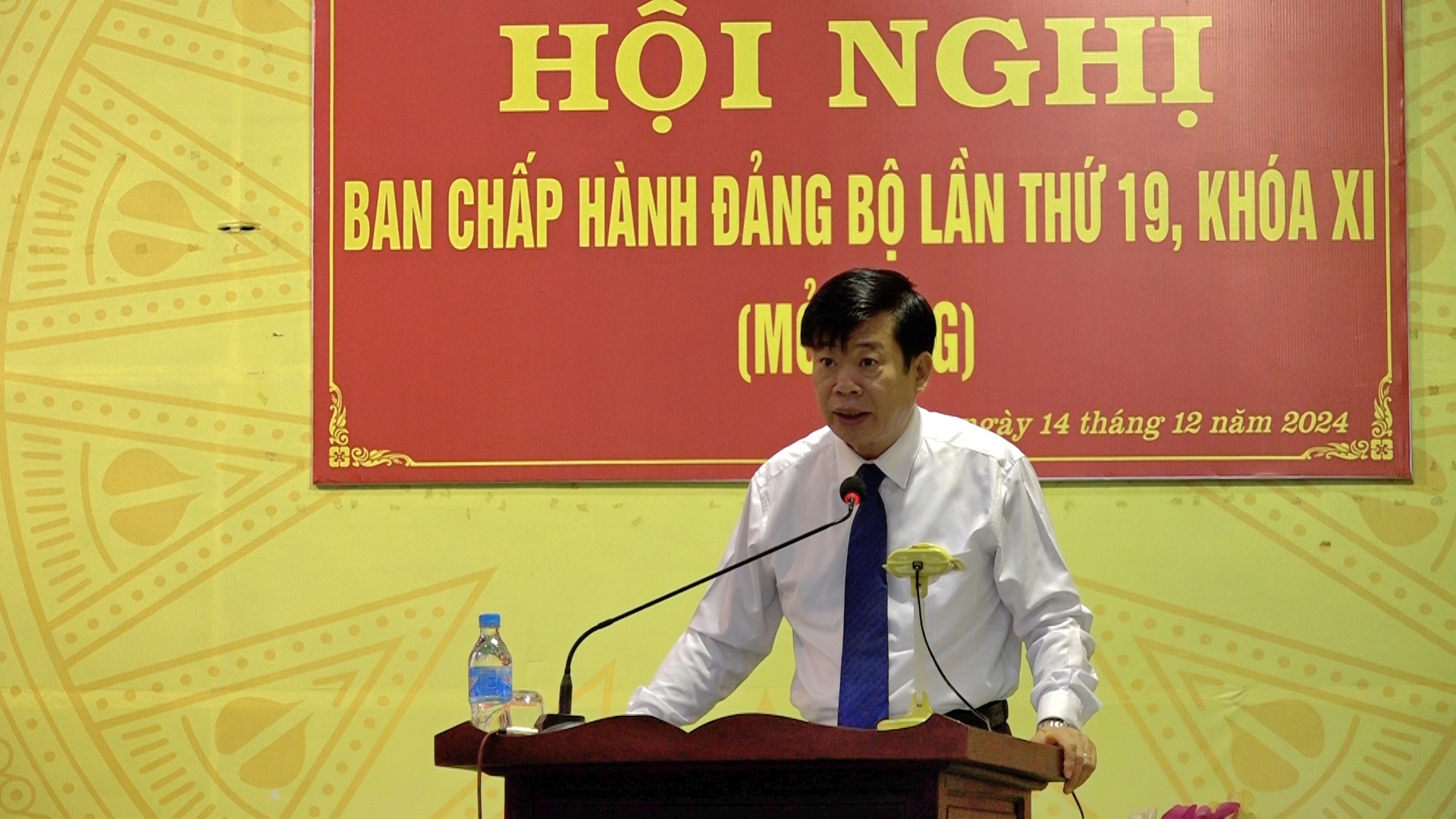 Đồng chí Bùi Hồng Quý – TUV, Bí thư Huyện uỷ Ea Súp kết luận hội nghị